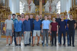 Teilnehmer*innen Orgelakademie Wieblingen